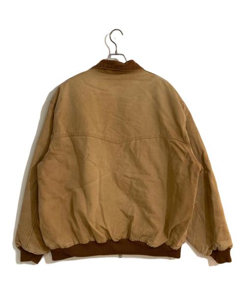 CarHartt（カーハート）CarHartt (カーハート) 企業刺繍 サンタフェジャケット ブラウン サイズ:3XLの古着・服飾アイテム