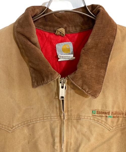 CarHartt（カーハート）CarHartt (カーハート) 企業刺繍 サンタフェジャケット ブラウン サイズ:3XLの古着・服飾アイテム