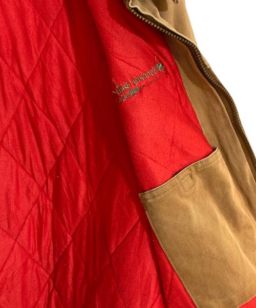 CarHartt（カーハート）CarHartt (カーハート) 企業刺繍 サンタフェジャケット ブラウン サイズ:3XLの古着・服飾アイテム
