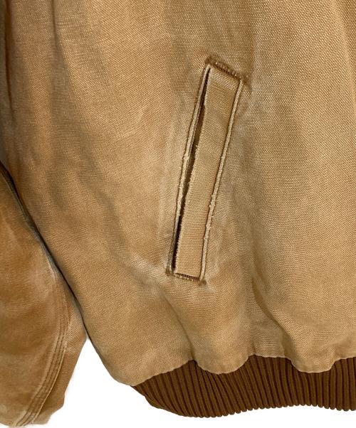 CarHartt（カーハート）CarHartt (カーハート) 企業刺繍 サンタフェジャケット ブラウン サイズ:3XLの古着・服飾アイテム