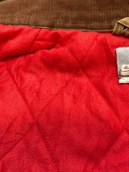 CarHartt（カーハート）CarHartt (カーハート) 企業刺繍 サンタフェジャケット ブラウン サイズ:3XLの古着・服飾アイテム