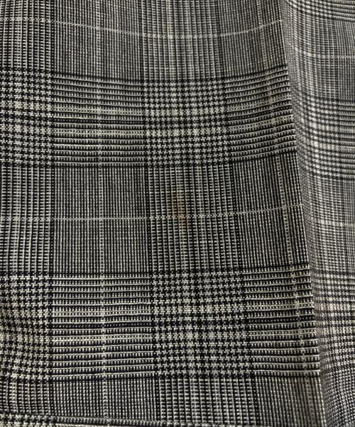 TOM FORD（トムフォード）TOM FORD (トムフォード) ウールモヘヤ チェック柄セットアップ グレー サイズ:50Rの古着・服飾アイテム