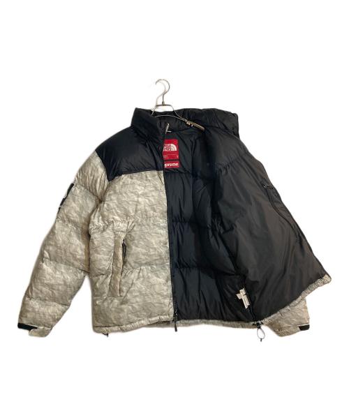 THE NORTH FACE（ザ ノース フェイス）THE NORTH FACE (ザ ノース フェイス) Supreme (シュプリーム) Paper Nuptse Jacket グレー サイズ:Lの古着・服飾アイテム