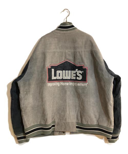 wilsons leather（ウィルソンズレザー）wilsons leather (ウィルソンズレザー) chase authentics (チェイスオーセンティック) スタジャン グレー サイズ:2XLの古着・服飾アイテム