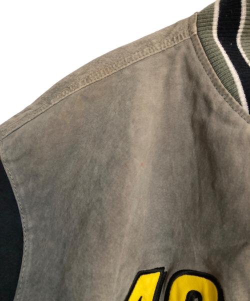 wilsons leather（ウィルソンズレザー）wilsons leather (ウィルソンズレザー) chase authentics (チェイスオーセンティック) スタジャン グレー サイズ:2XLの古着・服飾アイテム