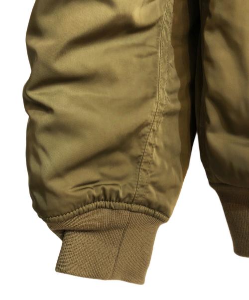 AVIREX（アヴィレックス）AVIREX (アヴィレックス) 中綿フーデットジャケット グリーン サイズ:Mの古着・服飾アイテム