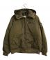 AVIREX（アヴィレックス）の古着「中綿フーデットジャケット」｜グリーン
