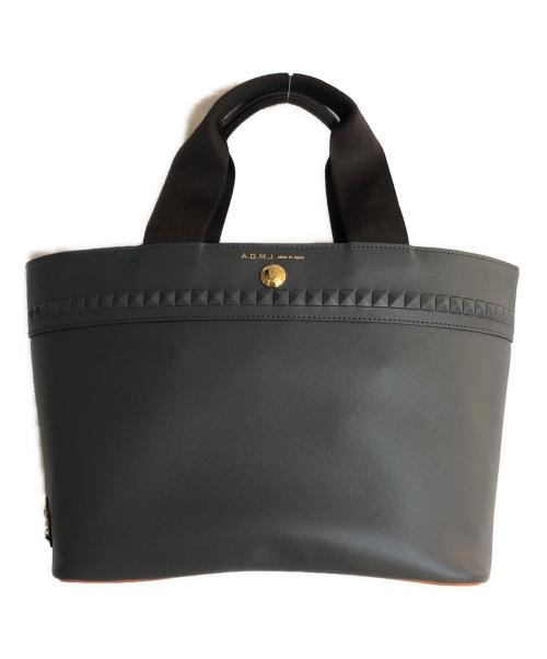 A.D.M.J.（エーディーエムジェイ）A.D.M.J. (エーディーエムジェイ) トートバッグ グレーの古着・服飾アイテム