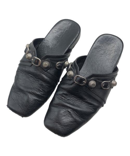 BALENCIAGA（バレンシアガ）BALENCIAGA (バレンシアガ) COZY CAGOLE MULE ブラック サイズ:41の古着・服飾アイテム
