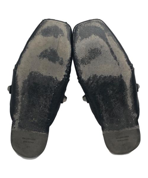 BALENCIAGA（バレンシアガ）BALENCIAGA (バレンシアガ) COZY CAGOLE MULE ブラック サイズ:41の古着・服飾アイテム