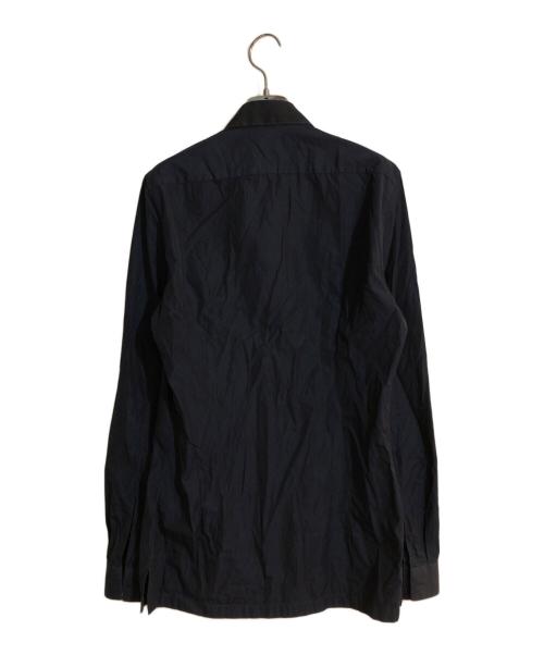 BALENCIAGA（バレンシアガ）BALENCIAGA (バレンシアガ) アレキサンダーワン期ブロードシャツ ネイビー サイズ:37の古着・服飾アイテム