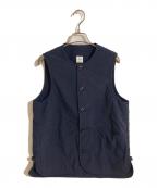 aranアラン）の古着「VEST」｜ネイビー