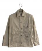 POST O'ALLSポストオーバーオールズ）の古着「CRUZER JACKET/クルーザージャケット」｜アイボリー
