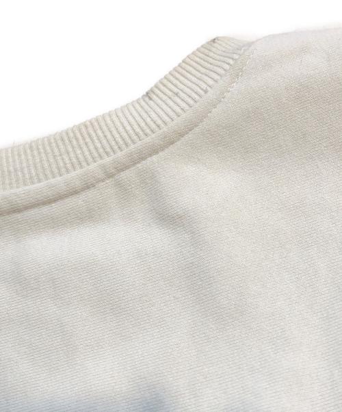 stussy（ステューシー）stussy (ステューシー) PROPERTY OF CREW アイボリー×グリーン サイズ:Sの古着・服飾アイテム