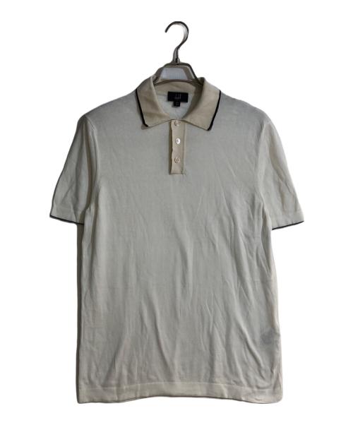 dunhill（ダンヒル）dunhill (ダンヒル) ポロシャツ ホワイト サイズ:Lの古着・服飾アイテム