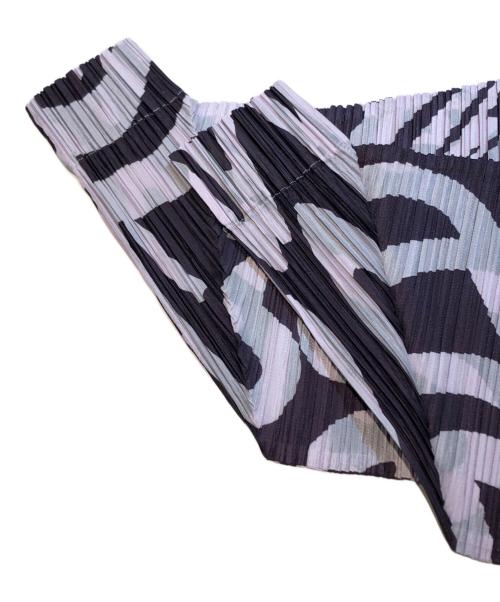 PLEATS PLEASE（プリーツプリーズ）PLEATS PLEASE (プリーツプリーズ) 23AW SEEKER プリーツワンピース パープル サイズ:5の古着・服飾アイテム