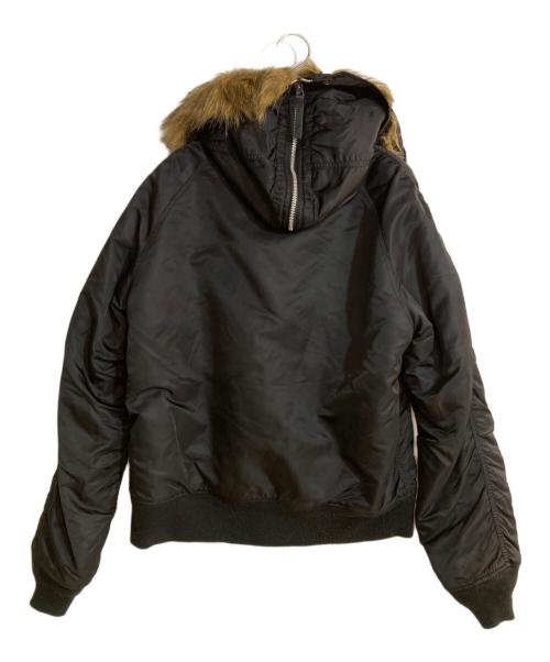 ALPHA INDUSTRIES（アルファインダストリーズ）ALPHA INDUSTRIES (アルファインダストリーズ) N-2B フライトジャケット ブラック サイズ:Mの古着・服飾アイテム