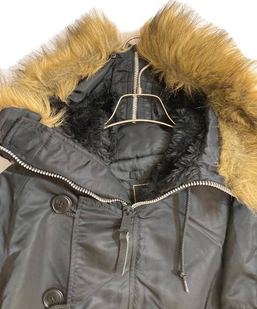 ALPHA INDUSTRIES（アルファインダストリーズ）ALPHA INDUSTRIES (アルファインダストリーズ) N-2B フライトジャケット ブラック サイズ:Mの古着・服飾アイテム