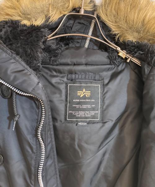 ALPHA INDUSTRIES（アルファインダストリーズ）ALPHA INDUSTRIES (アルファインダストリーズ) N-2B フライトジャケット ブラック サイズ:Mの古着・服飾アイテム