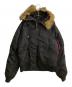 ALPHA INDUSTRIES（アルファインダストリーズ）の古着「N-2B フライトジャケット」｜ブラック