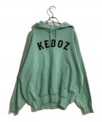 KEBOZケボズ）の古着「プルオーバーパーカー」｜グリーン