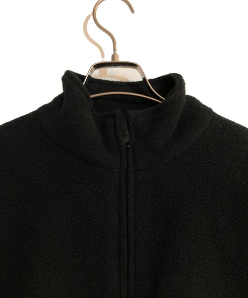 BALENCIAGA（バレンシアガ）BALENCIAGA (バレンシアガ) 23AW Oversized Logo Embroidered Fleece Jacket ブラック サイズ:2の古着・服飾アイテム