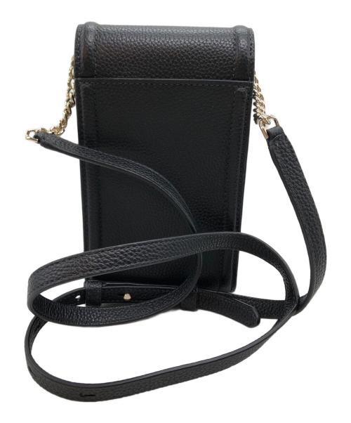 Kate Spade（ケイトスペード）Kate Spade (ケイトスペード) ノット ノース サウス フォン クロスボディ ブラックの古着・服飾アイテム