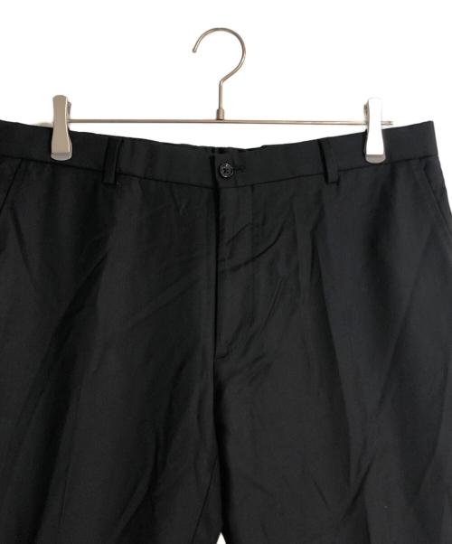 RALPH LAUREN Purple Label（ラルフ ローレン パープル レーベル）RALPH LAUREN Purple Label (ラルフ ローレン パープル レーベル) センタープレスパンツ ブラック サイズ:W34の古着・服飾アイテム