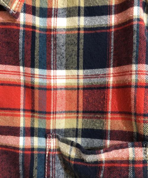 COMME des GARCONS HOMME（コムデギャルソン オム）COMME des GARCONS HOMME (コムデギャルソン オム) 異素材コンビネーションシャツ ネイビー×ピンク サイズ:Sの古着・服飾アイテム