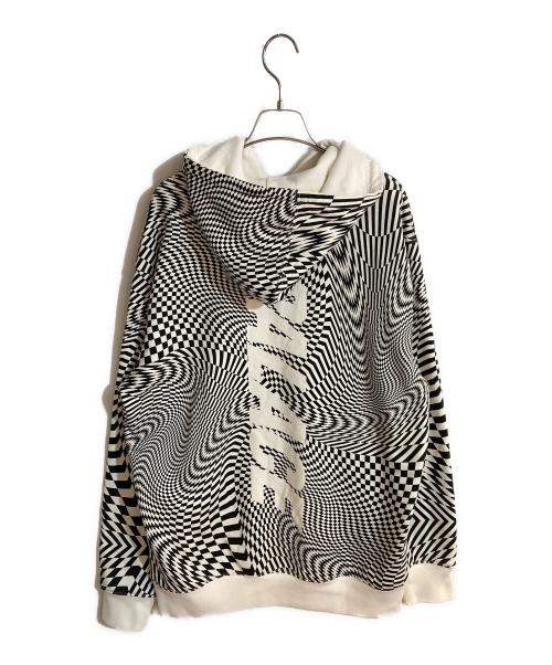 PALACE（パレス）PALACE (パレス) VERTIGO HOOD ホワイト×ブラック サイズ:Ｌの古着・服飾アイテム