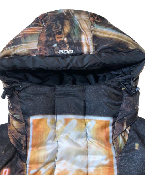 SUPREME（シュプリーム）SUPREME (シュプリーム) THE NORTH FACE (ザ ノース フェイス) 800-Fill Half Zip Hooded Pullover Times Square ブラック サイズ:Lの古着・服飾アイテム