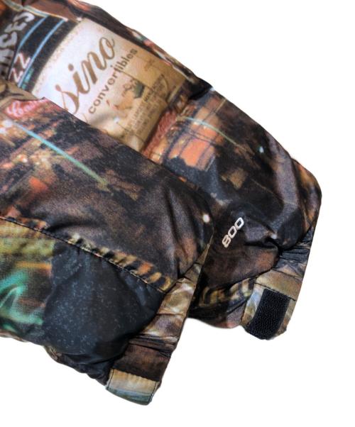 SUPREME（シュプリーム）SUPREME (シュプリーム) THE NORTH FACE (ザ ノース フェイス) 800-Fill Half Zip Hooded Pullover Times Square ブラック サイズ:Lの古着・服飾アイテム