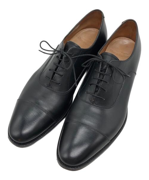 UNION IMPERIAL（ユニオンインペリアル）UNION IMPERIAL (ユニオンインペリアル) Cap Toe Oxford/キャップトゥオックスフォード ブラック サイズ:8 1/2の古着・服飾アイテム