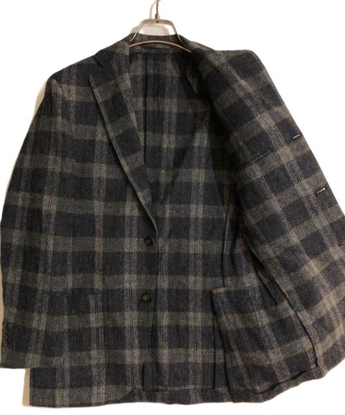 LARDINI（ラルディーニ）LARDINI (ラルディーニ) テーラードジャケット ネイビー サイズ:42の古着・服飾アイテム