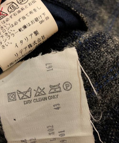 LARDINI（ラルディーニ）LARDINI (ラルディーニ) テーラードジャケット ネイビー サイズ:42の古着・服飾アイテム