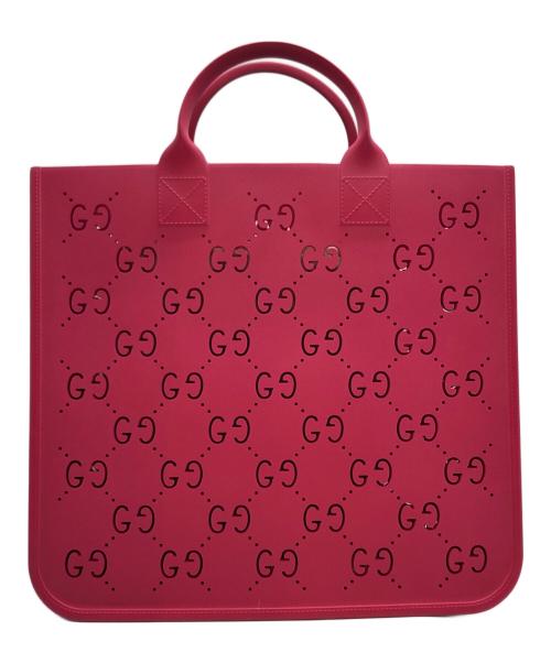 GUCCI（グッチ）GUCCI (グッチ) CHILDRENS GG トートバッグ ピンクの古着・服飾アイテム