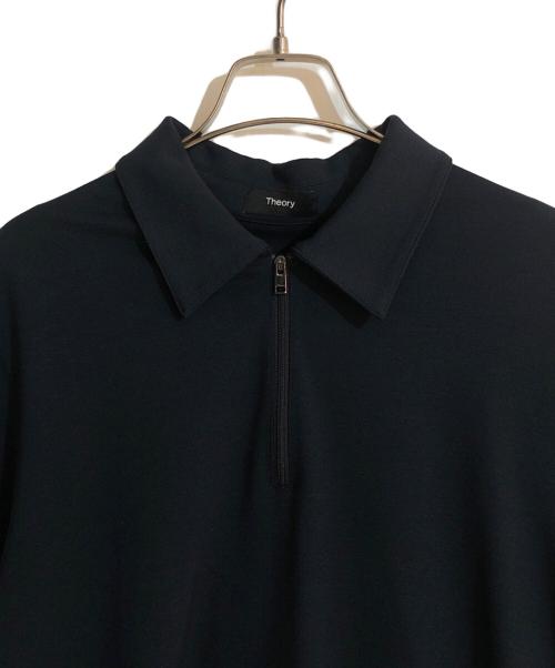 theory（セオリー）theory (セオリー) ポロシャツ ネイビー サイズ:Mの古着・服飾アイテム