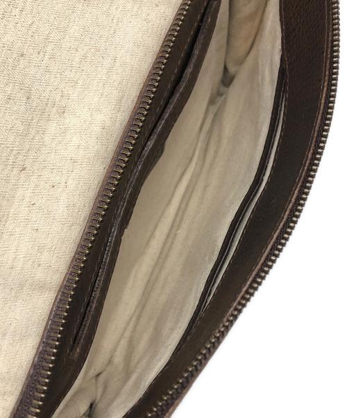 genten（ゲンテン）genten (ゲンテン) タッセル付きレザーショルダーバッグ ブラウンの古着・服飾アイテム