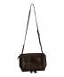 genten (ゲンテン) タッセル付きレザーショルダーバッグ ブラウン：5000円