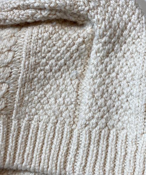 ISABEL MARANT ETOILE（イザベルマランエトワール）ISABEL MARANT ETOILE (イザベルマランエトワール) ケーブルタートルネックニット ベージュ サイズ:38の古着・服飾アイテム