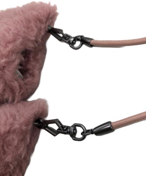 WEEKEND Max Mara（ウィークエンド マックスマーラ）Weekend Max Mara (ウィークエンド マックスマーラ) テディベアミトン ピンク サイズ:MLの古着・服飾アイテム