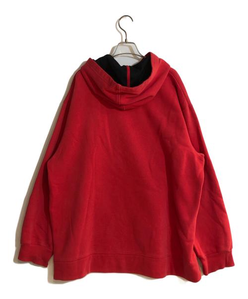 NIKE（ナイキ）NIKE (ナイキ) プルオーバーパーカー レッド サイズ:Lの古着・服飾アイテム