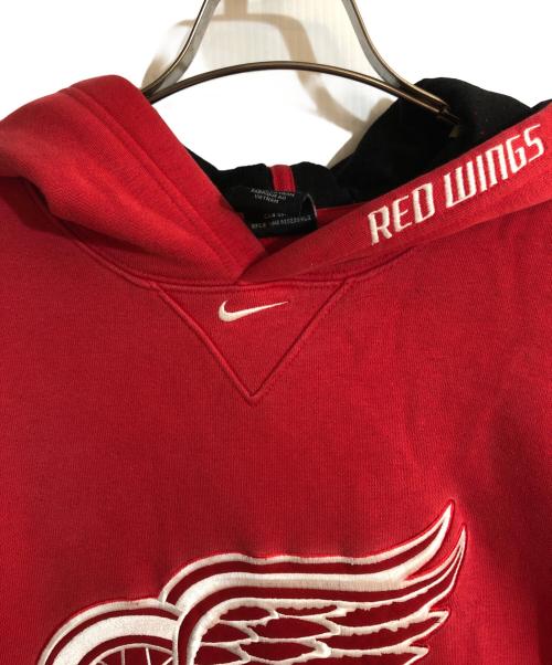 NIKE（ナイキ）NIKE (ナイキ) プルオーバーパーカー レッド サイズ:Lの古着・服飾アイテム