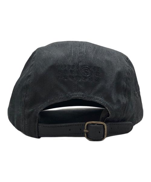 SUPREME（シュプリーム）Supreme (シュプリーム) MM6 Maison Margiela (エムエムシックス メゾンマルジェラ) キャップ ブラックの古着・服飾アイテム