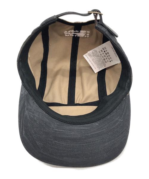 SUPREME（シュプリーム）Supreme (シュプリーム) MM6 Maison Margiela (エムエムシックス メゾンマルジェラ) キャップ ブラックの古着・服飾アイテム
