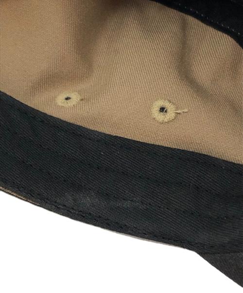 SUPREME（シュプリーム）Supreme (シュプリーム) MM6 Maison Margiela (エムエムシックス メゾンマルジェラ) キャップ ブラックの古着・服飾アイテム