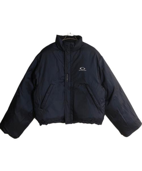 BALENCIAGA（バレンシアガ）BALENCIAGA (バレンシアガ) リバーシブル ループ スポーツアイコン 中綿ジャケット ブラック サイズ:1の古着・服飾アイテム