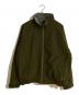 evistub（エヴィスタブ）の古着「ルーズフィットフリースジャケット」｜グリーン