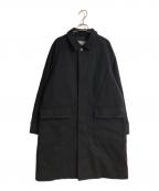 MARGARET HOWELLマーガレットハウエル）の古着「ウールステンカラーコート」｜ネイビー