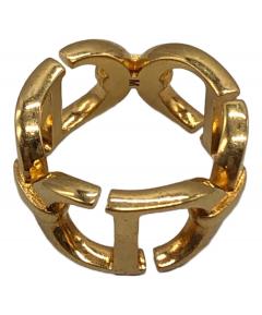 中古・古着通販】Dior (ディオール) CD NAVY RING ゴールド サイズ:9号